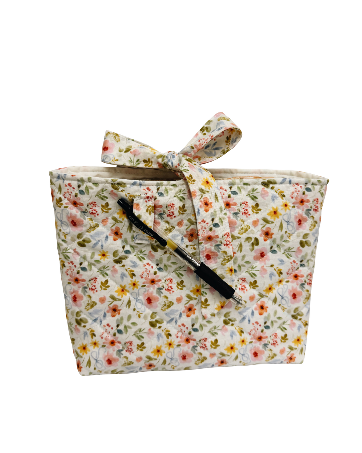 Floral Quilted Bible/Book Sleeve