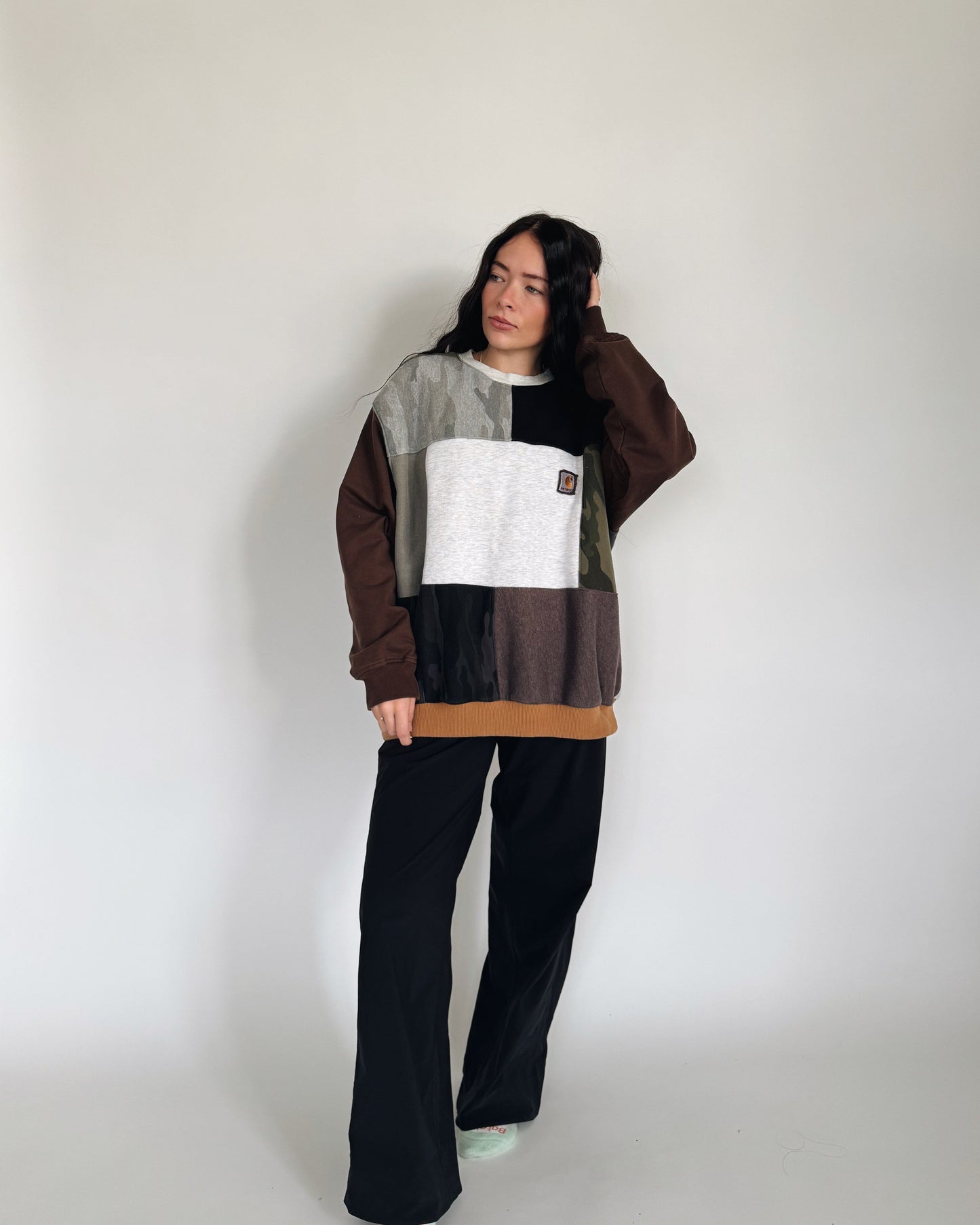 Patchwork Carhartt Crew