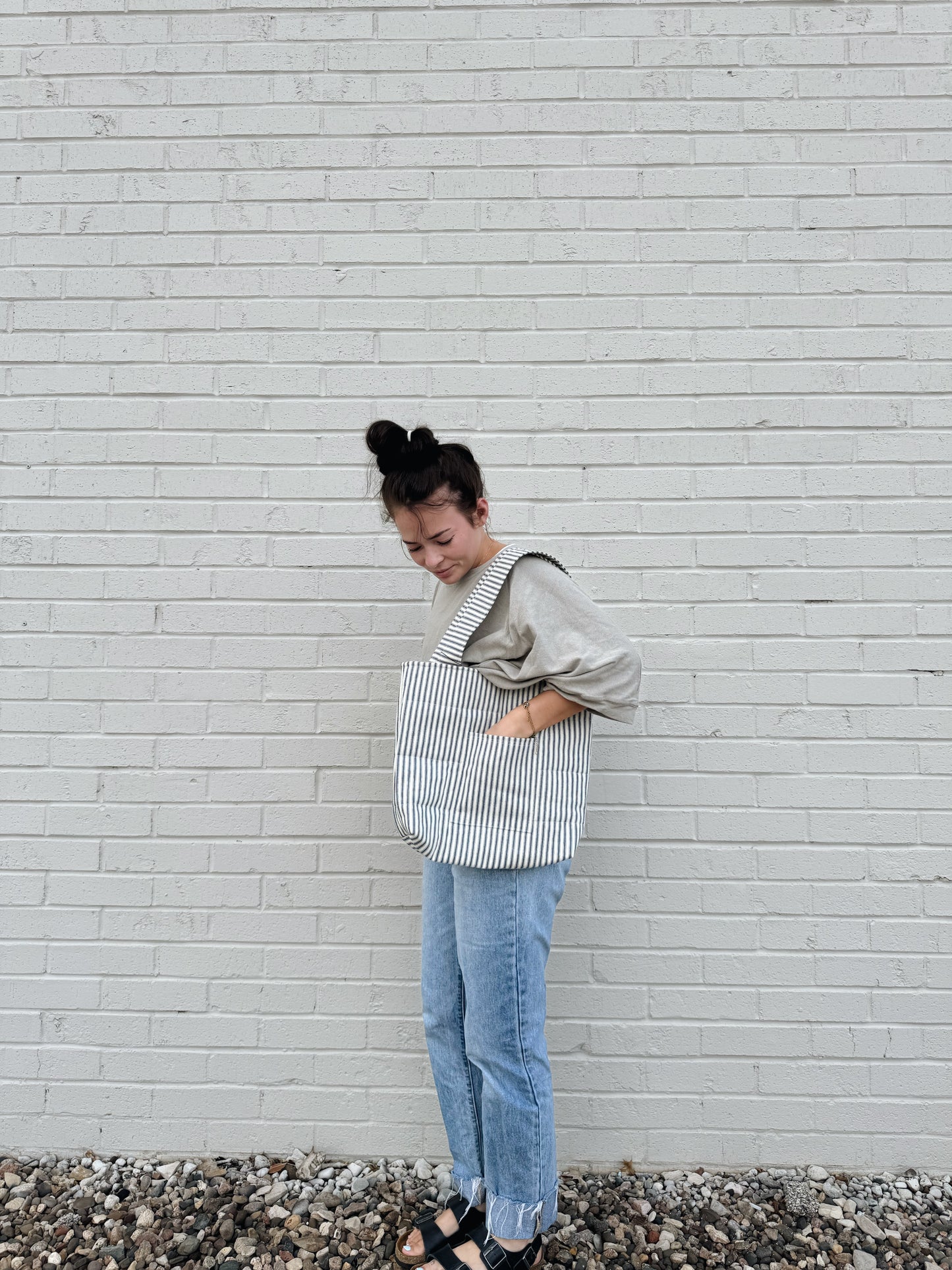 Stripe Tote Bag