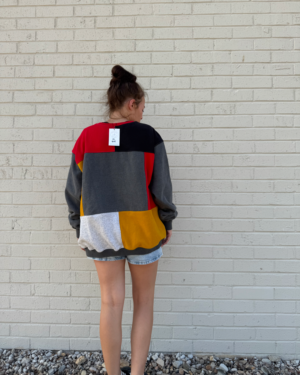 Iowa State Patchwork Crewneck