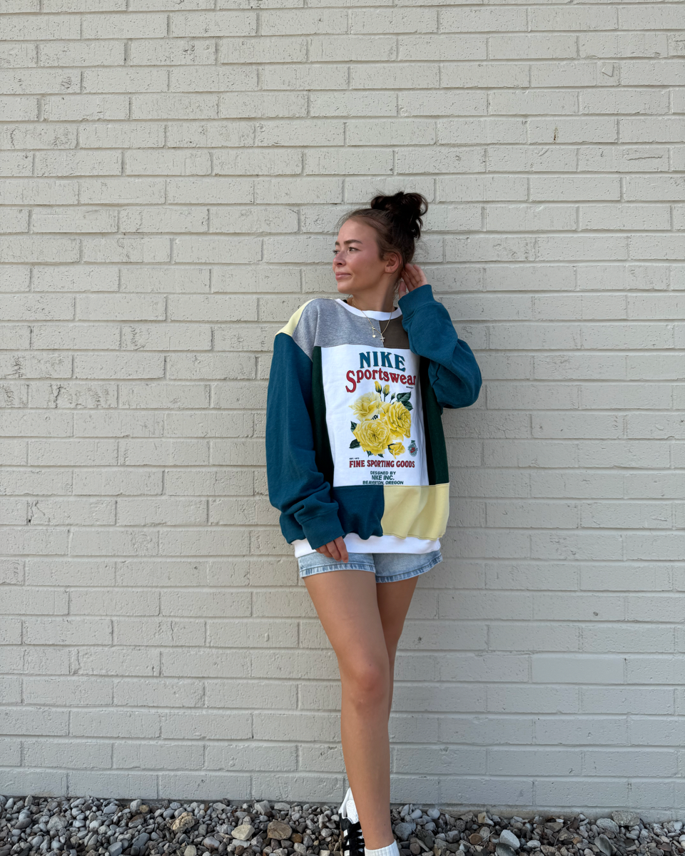 Nike Patchwork Crewneck