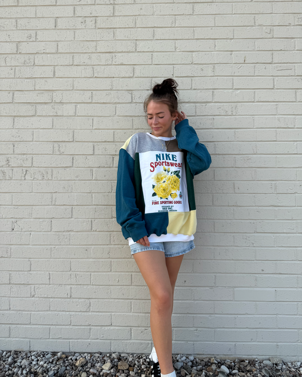 Nike Patchwork Crewneck