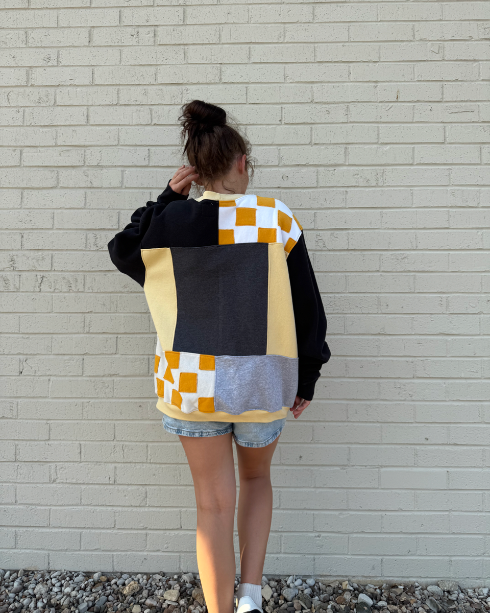 Steelers Patchwork Crewneck