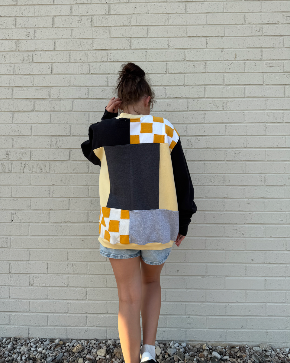 Steelers Patchwork Crewneck