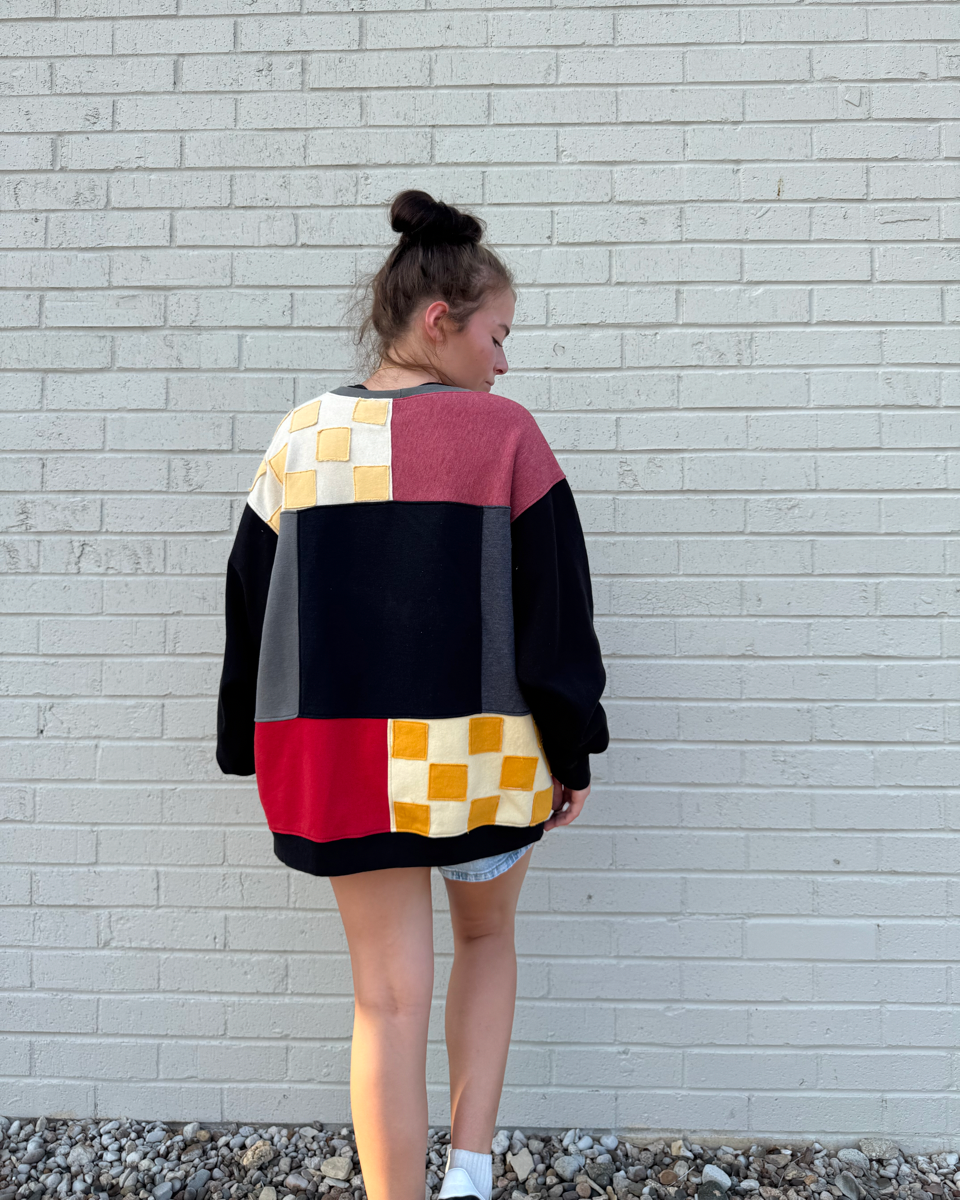 Iowa State Patchwork Crewneck