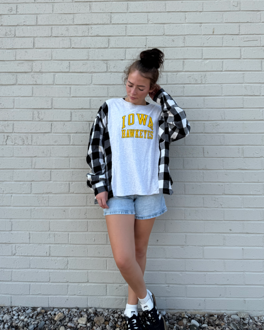 Iowa Hawkeyes Flannel