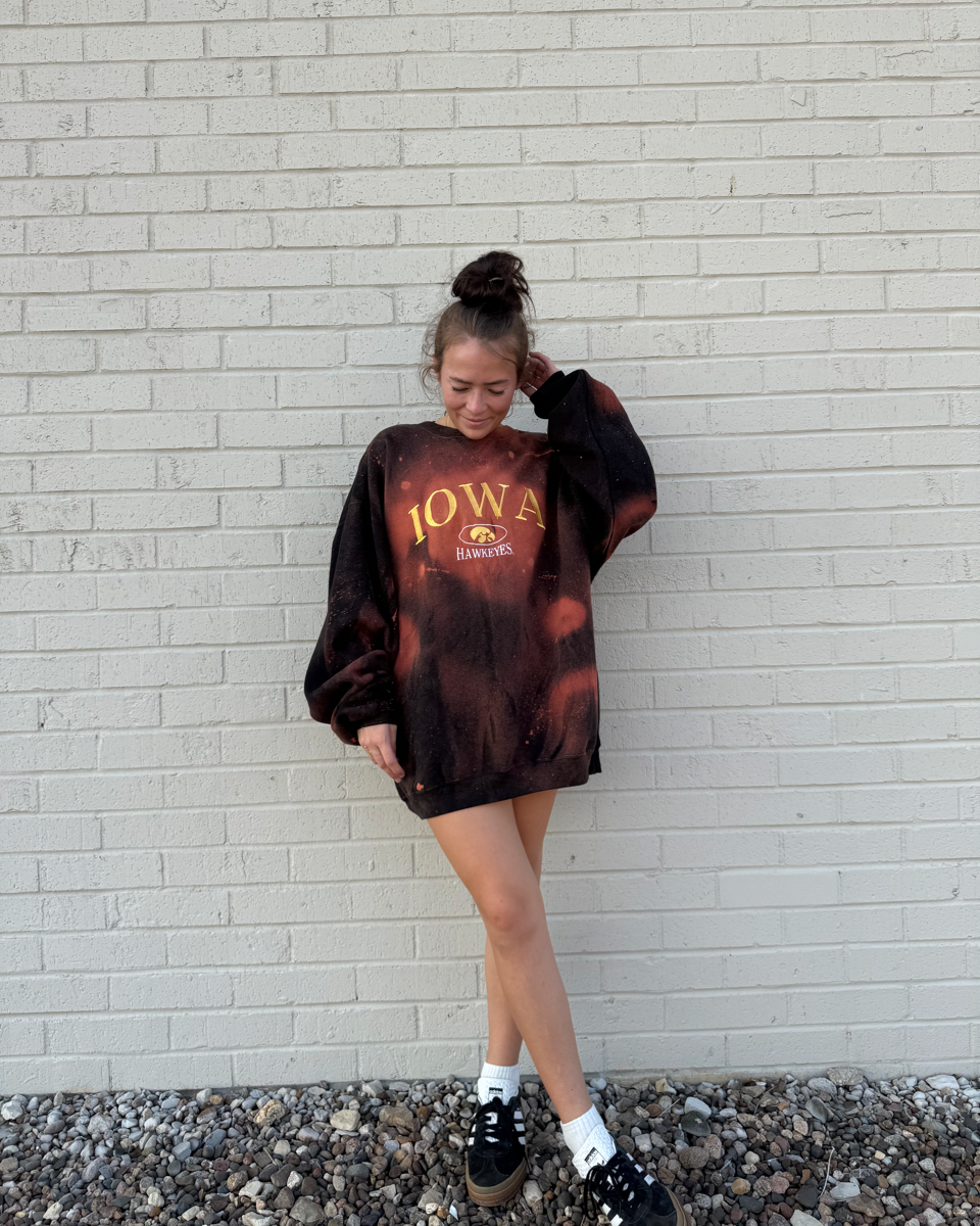 Iowa Bleach Crewneck