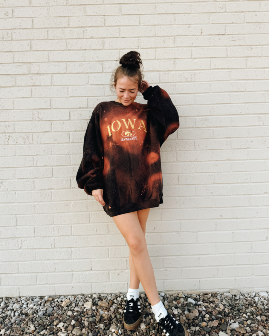 Iowa Bleach Crewneck