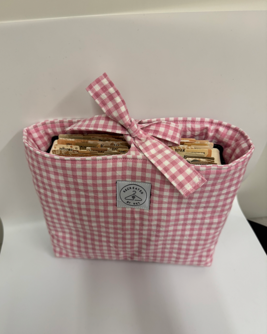 Gingham Bible/Book Sleeve