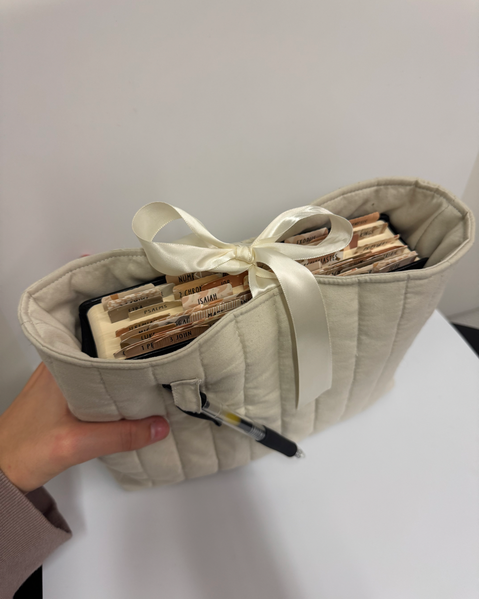 Tan Bible/Book Sleeve