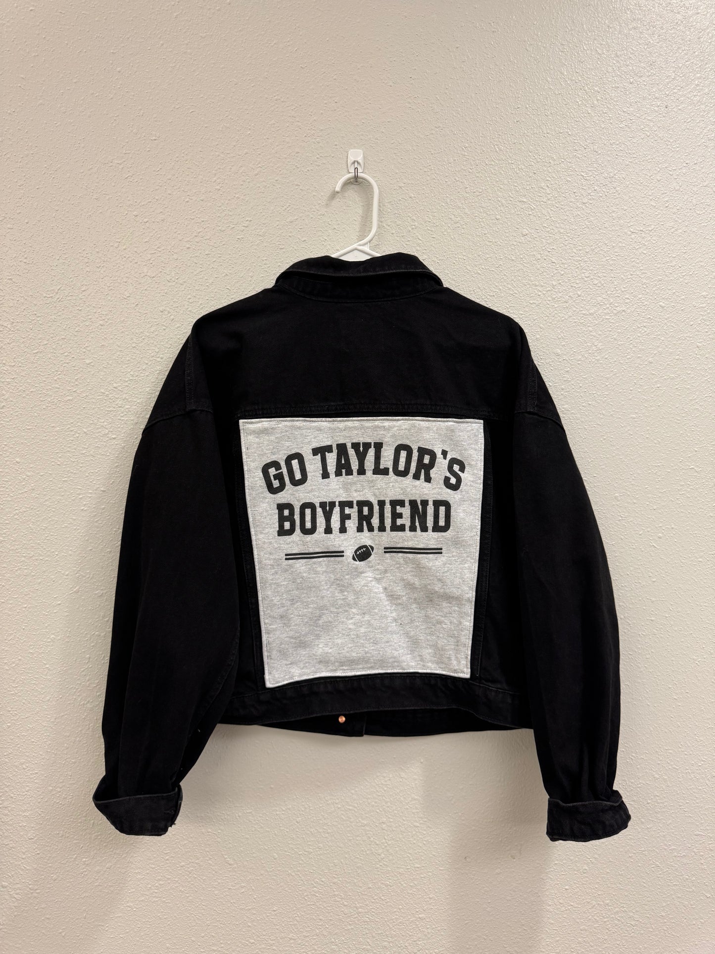 Taylor X Kelce Chiefs Jean Jacket