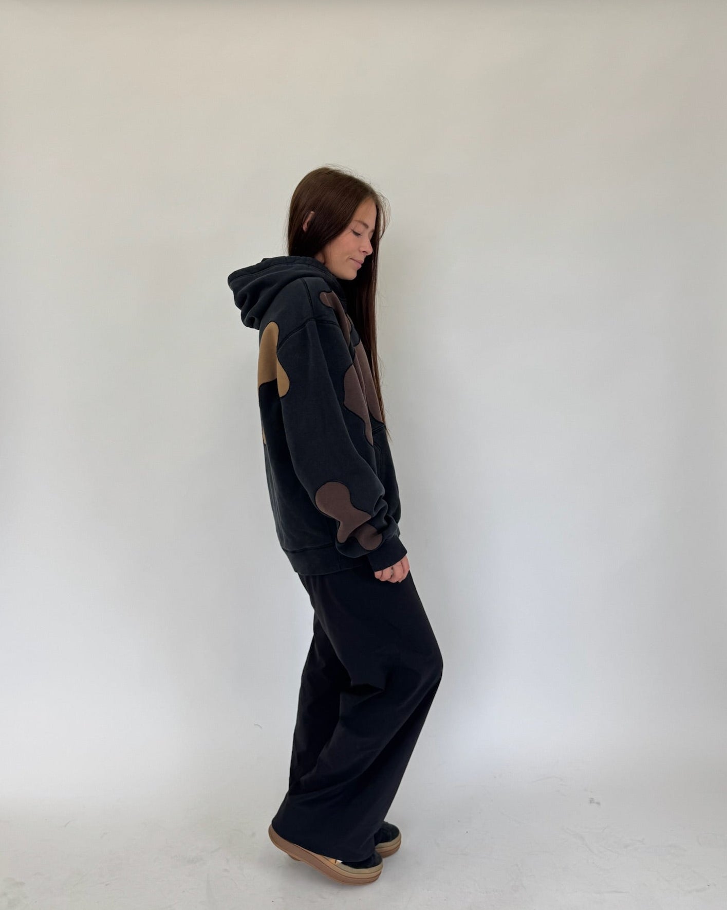 Brown/Black Nike Hoodie