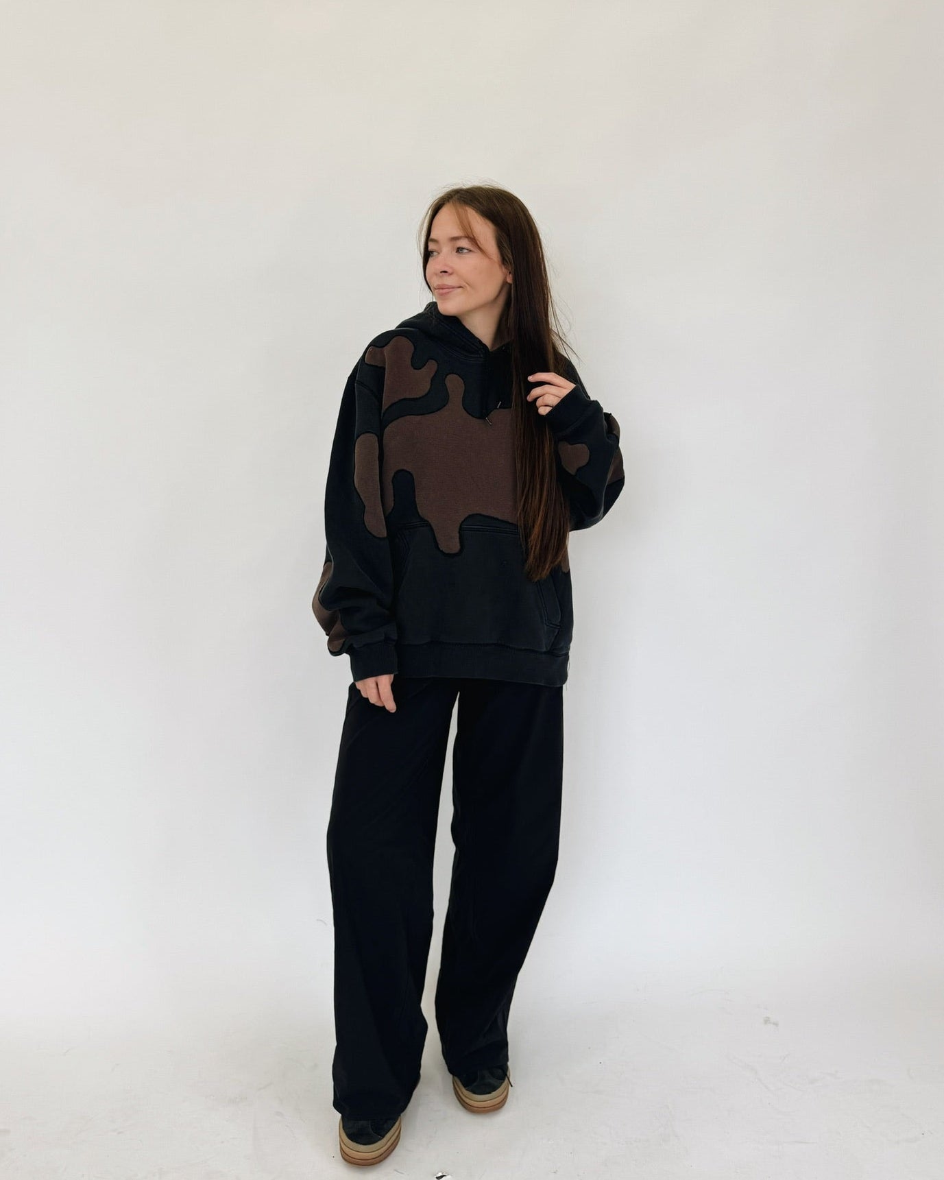 Brown/Black Nike Hoodie