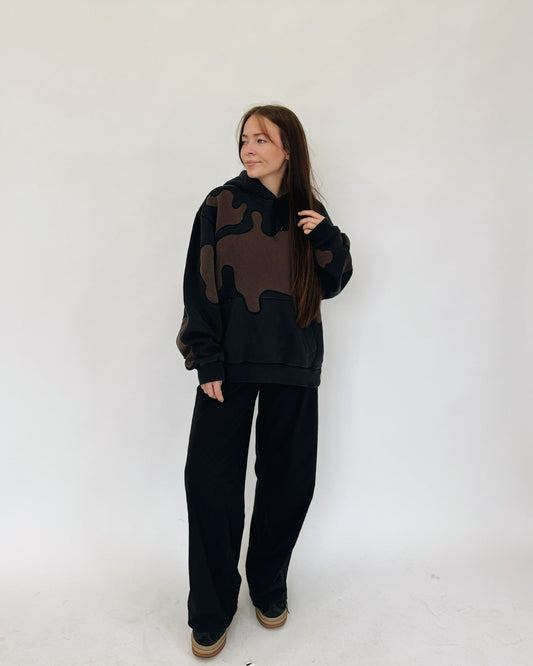 Brown/Black Nike Hoodie