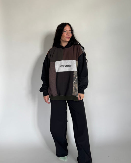 Essentials Patchwork Hoodie