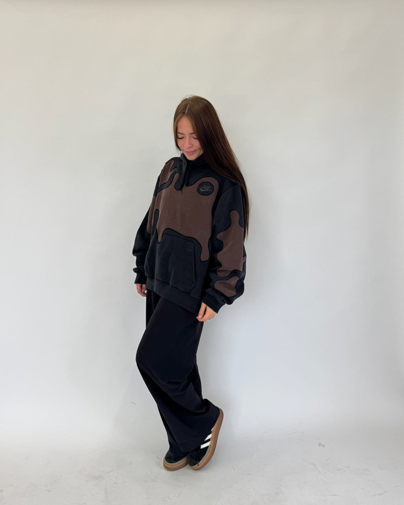 Brown/Black Nike Hoodie