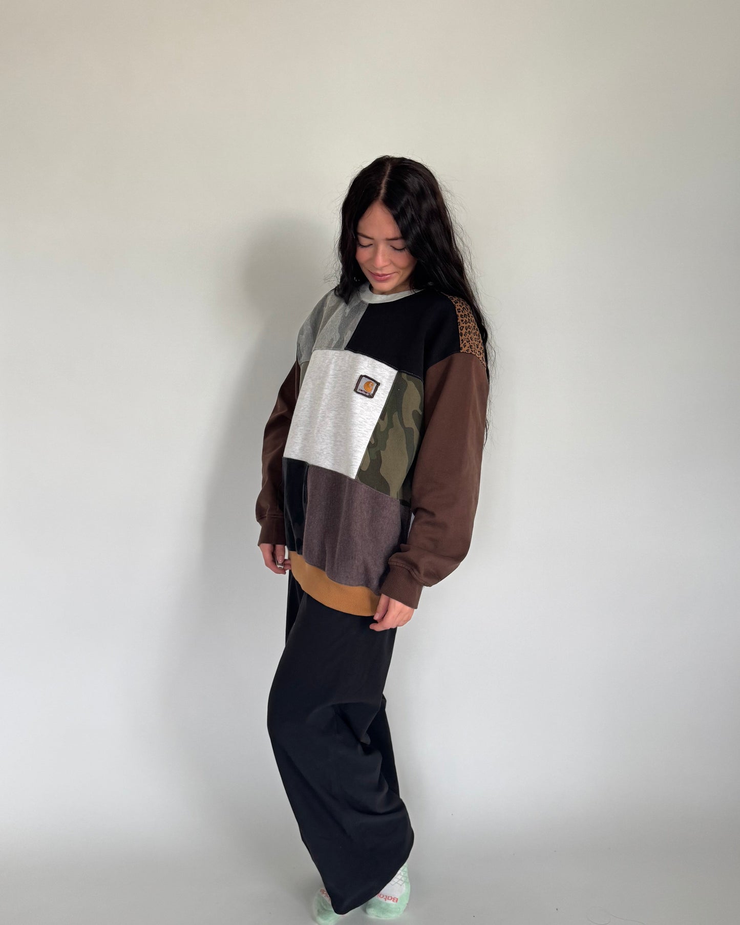 Patchwork Carhartt Crew