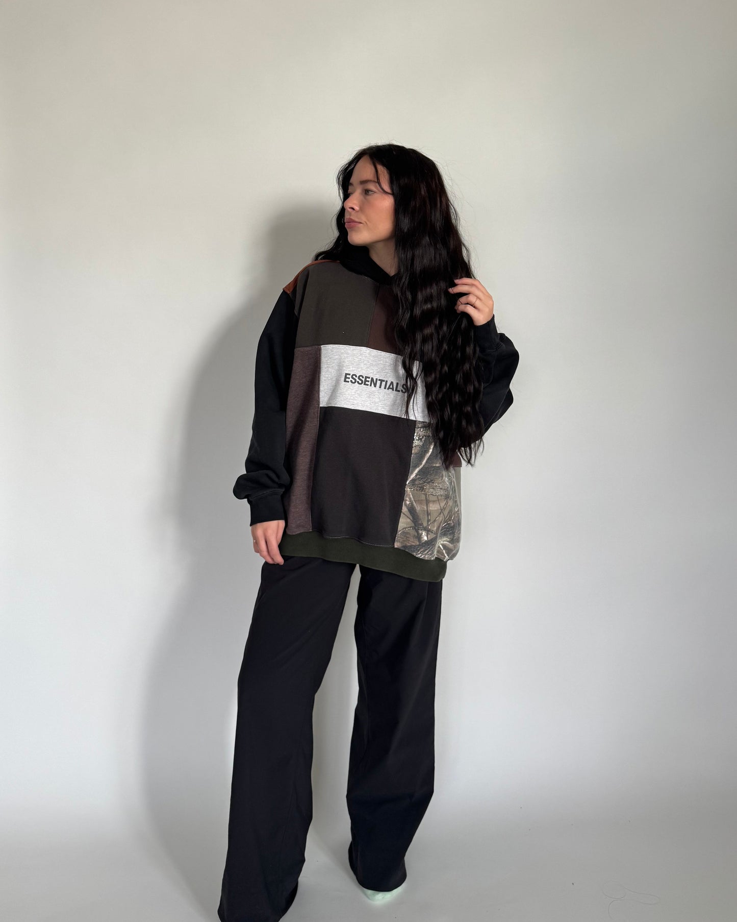 Essentials Patchwork Hoodie