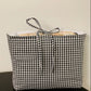 Gingham Book Sleeve