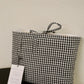Gingham Book Sleeve