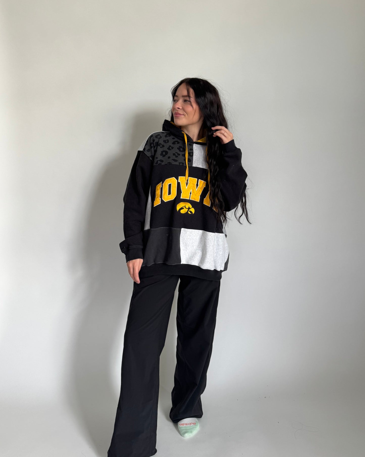 Iowa Patchwork Hoodie