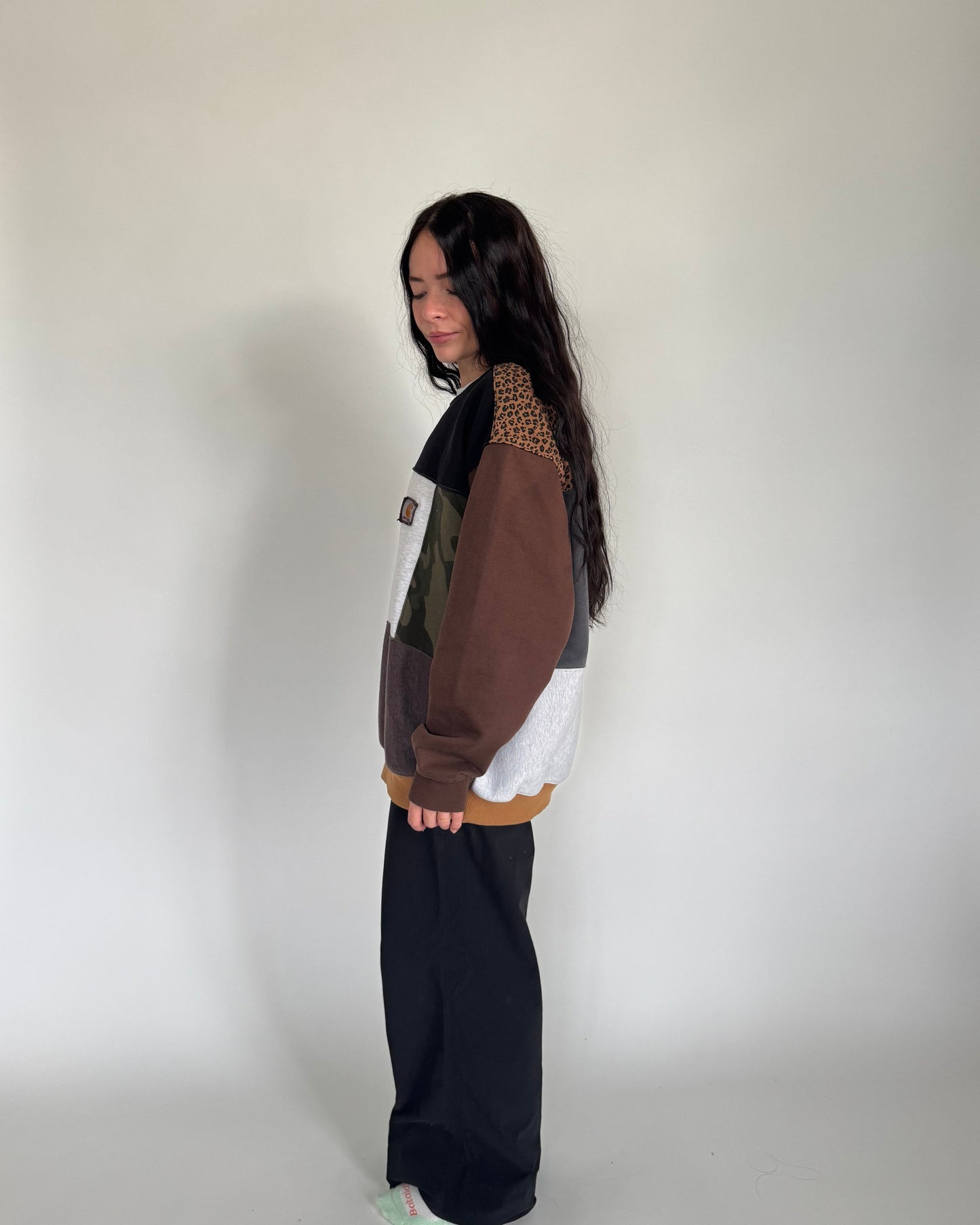 Patchwork Carhartt Crew