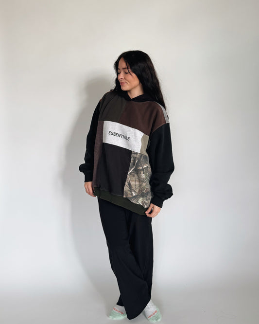 Essentials Patchwork Hoodie