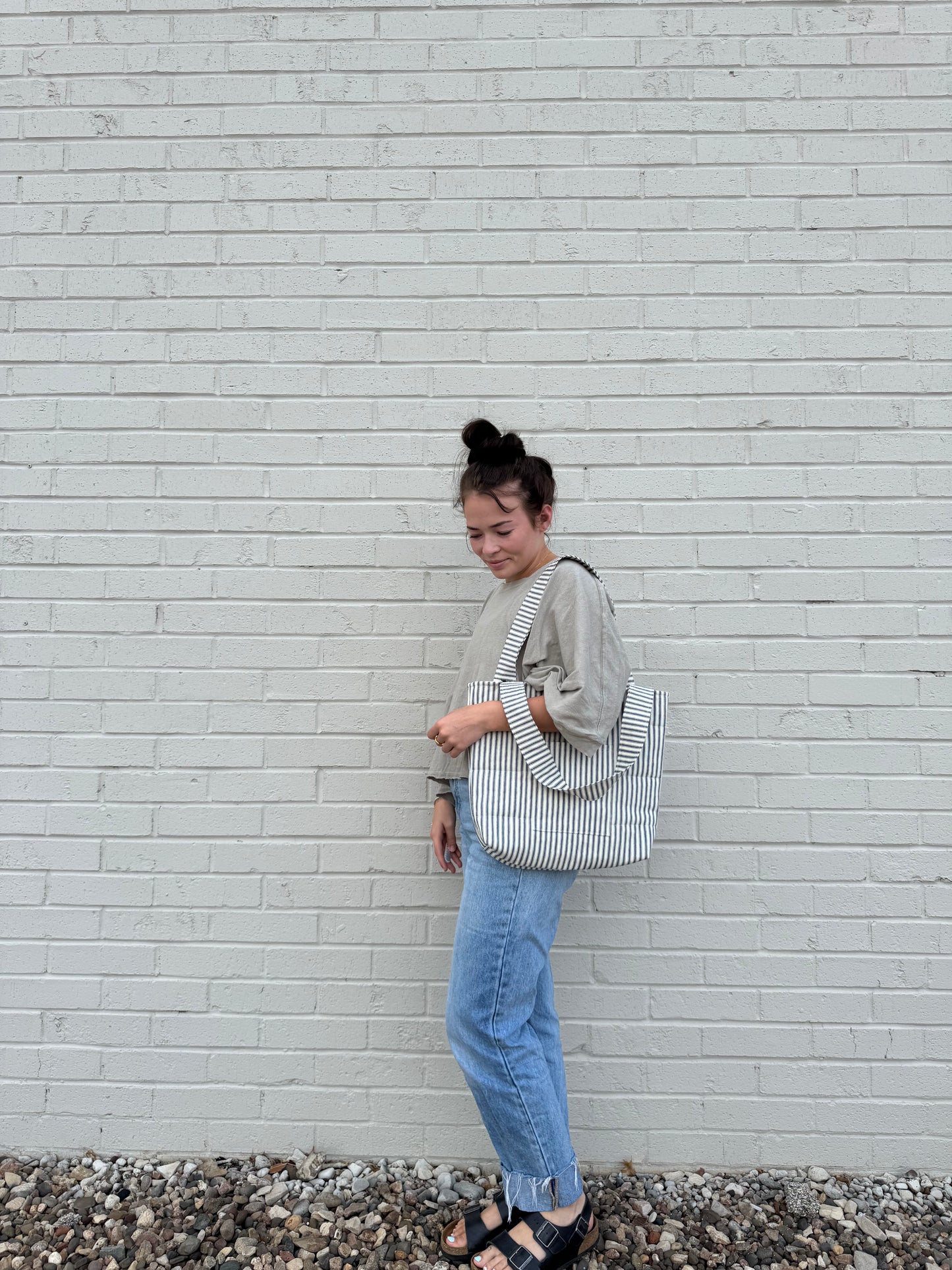 Stripe Tote Bag