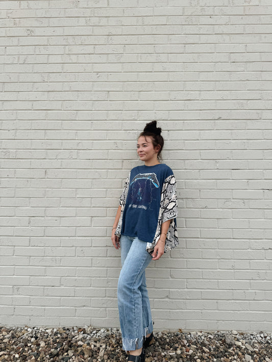 Metallica Poncho Shirt