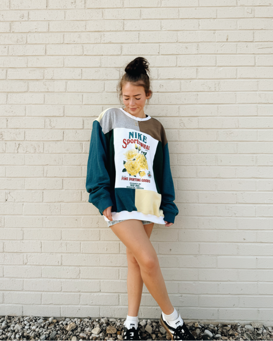 Nike Patchwork Crewneck