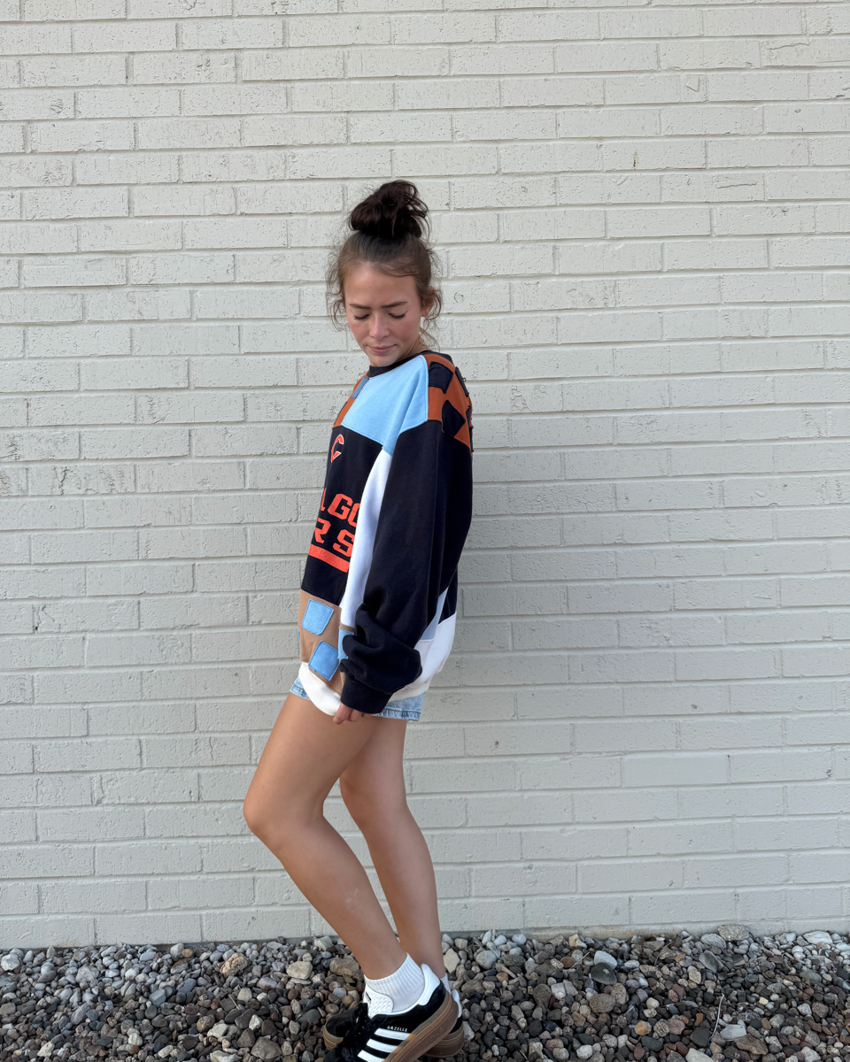 Chicago Bears Patchwork Crewneck