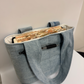 Denim Quilted Book/Bible Bag