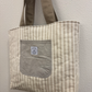 Neutral Stripe Tote Bag
