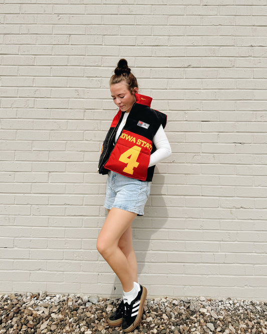Iowa State Puffer Vest