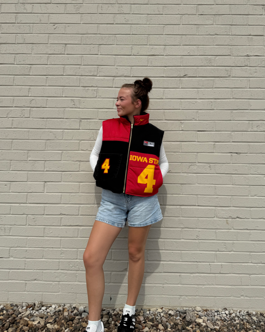 Iowa State Puffer Vest