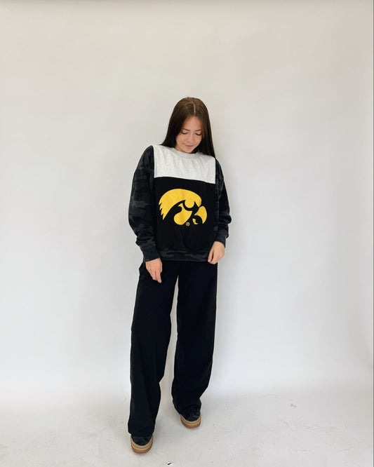 Iowa Camo Crewneck