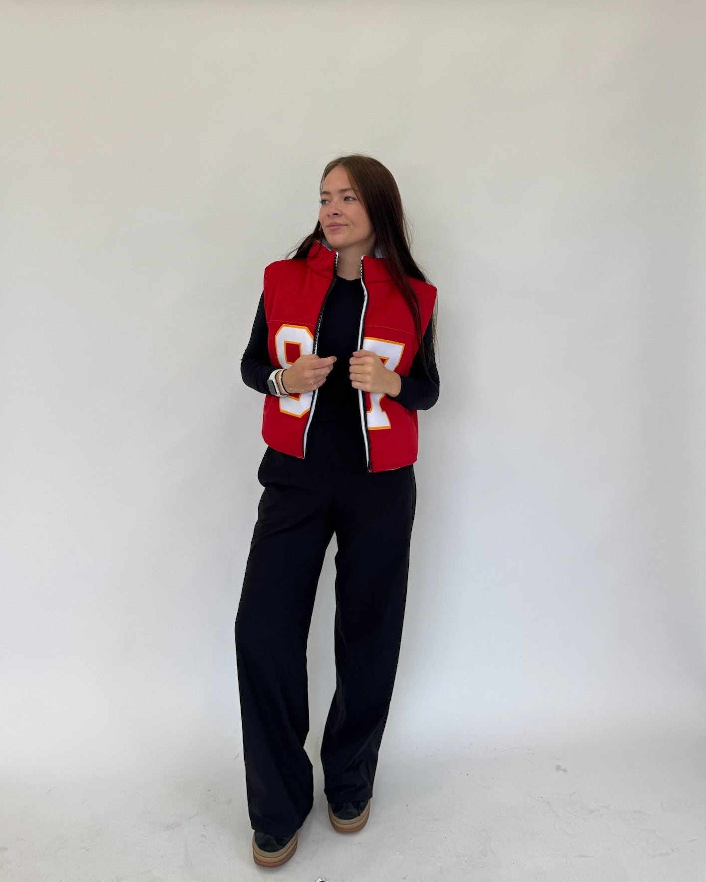 Kelce Chiefs Puffer Vest