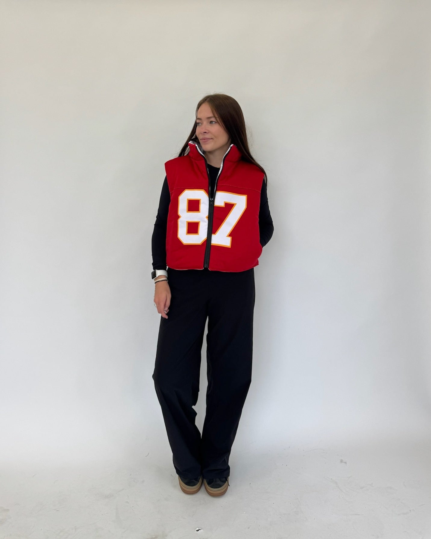 Kelce Chiefs Puffer Vest