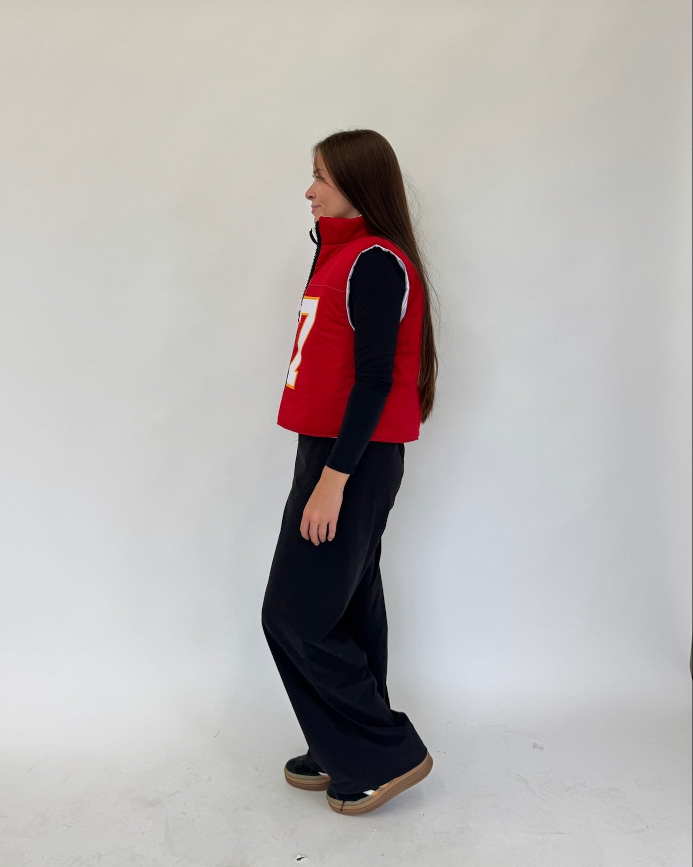 Kelce Chiefs Puffer Vest