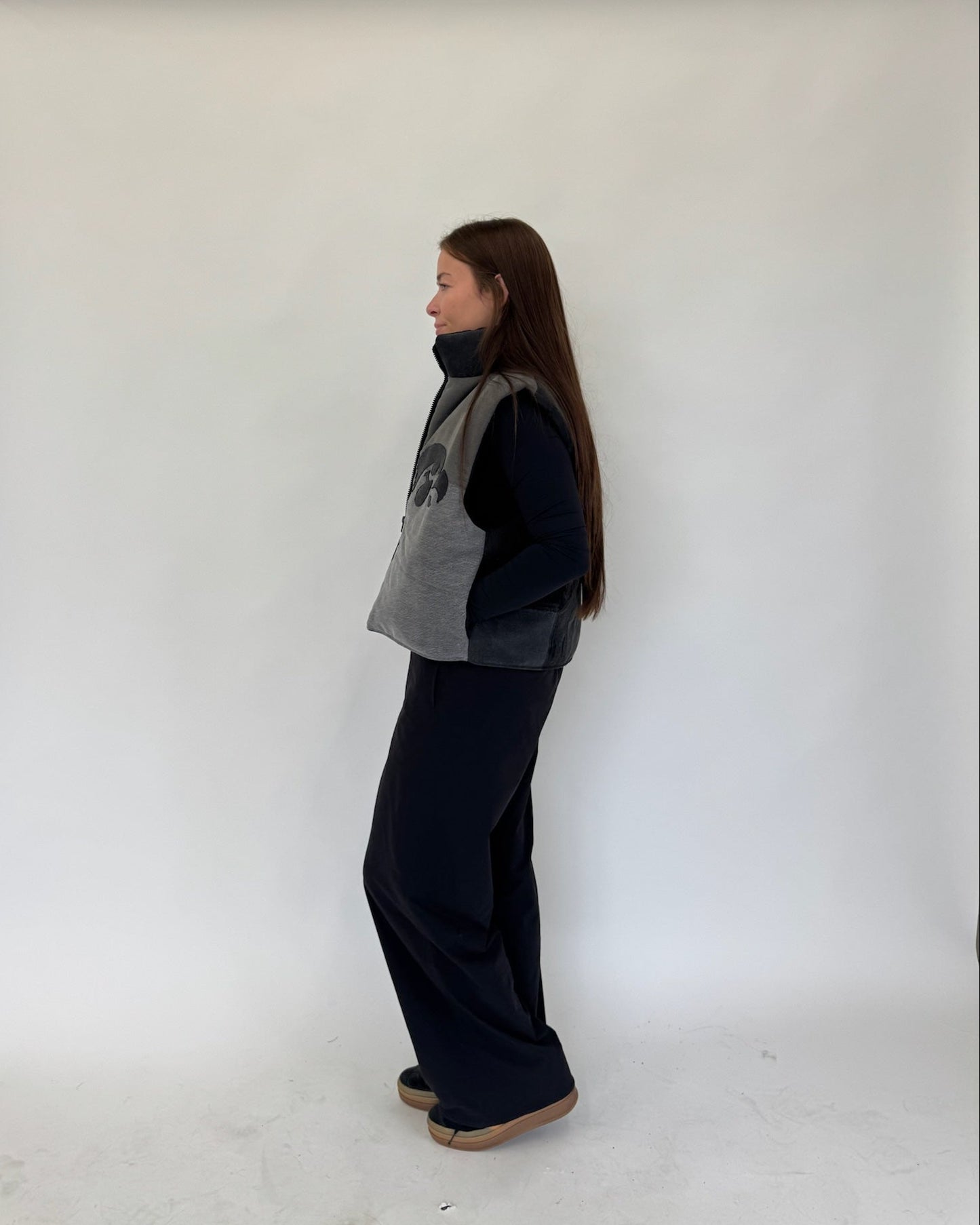 Denim Hawkeyes Puffer