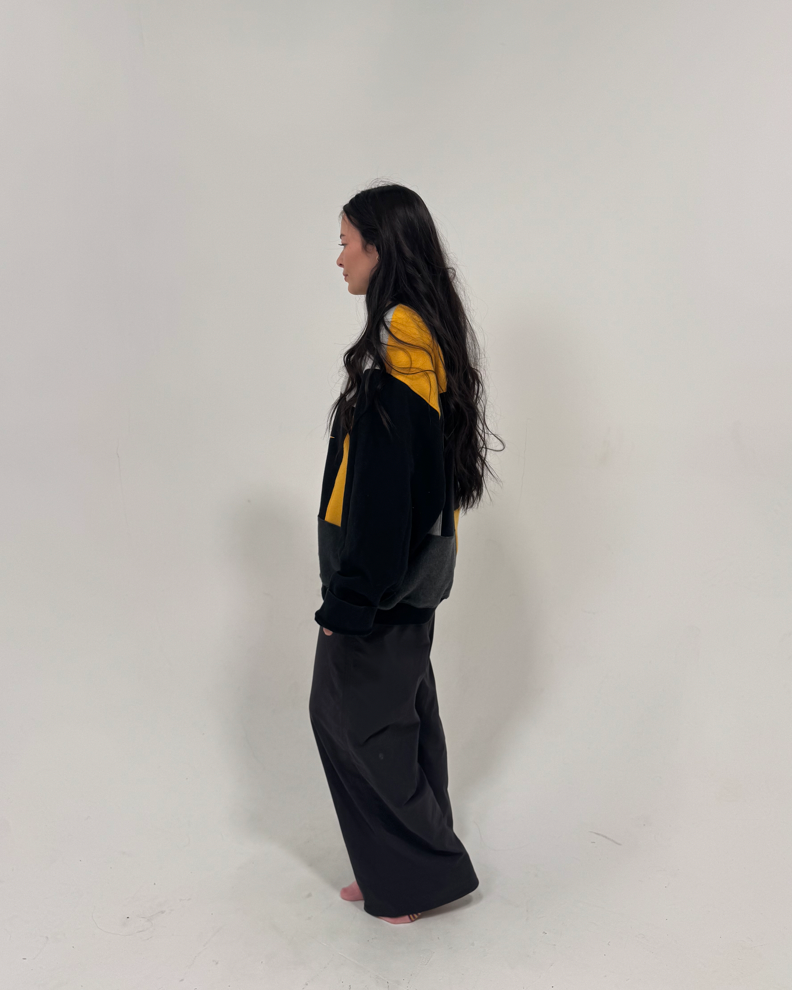 Iowa Hawkeyes Patchwork Crewneck