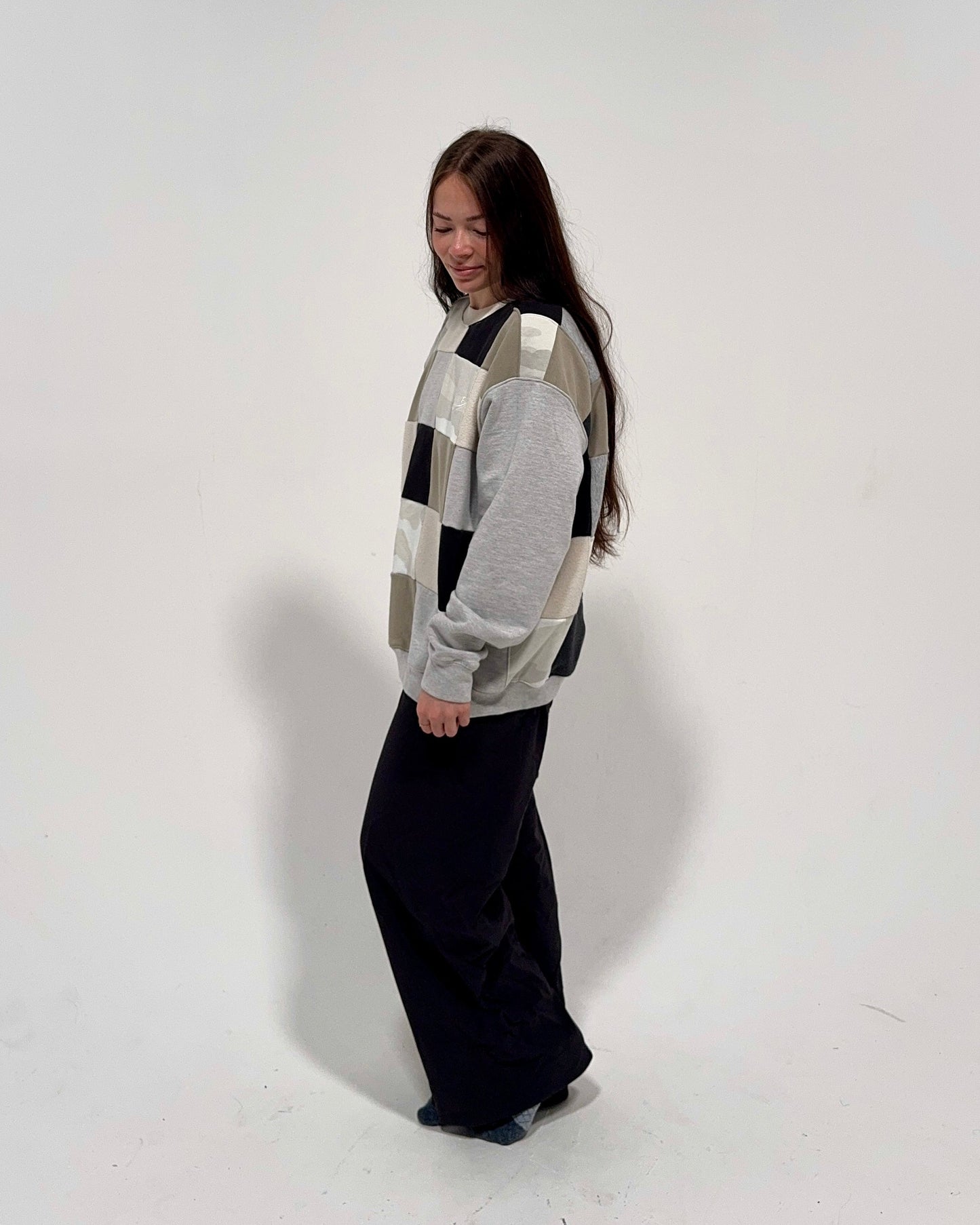 Nike Square Patchwork Crewneck